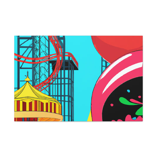 Funfair Craze - Amusement - Canvas