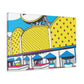 Boardwalk Pinball Palace - Canvas Pop Art