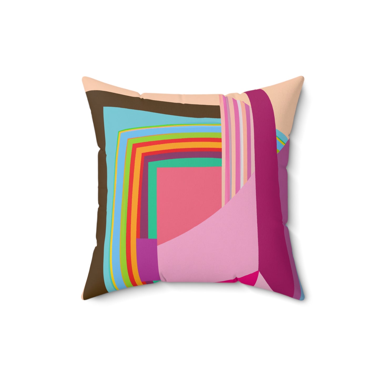Spun Polyester Square Pillow