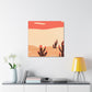 Antique Fusion - Vintage Contemporary - Desert - Canvas