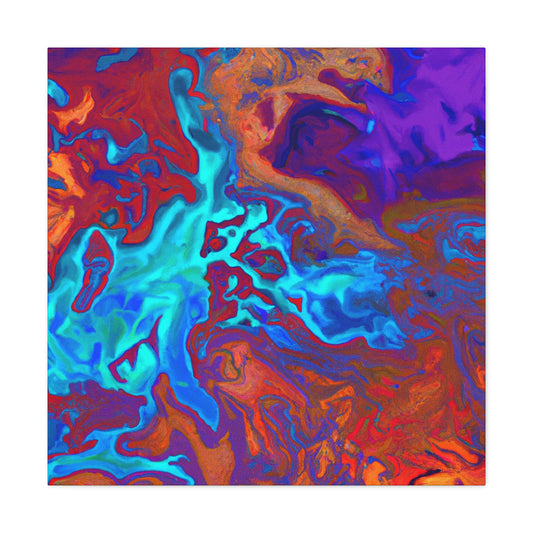 Blue Tinge - Canvas - Abstract