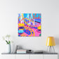 Crazy Town - Amusement - Canvas