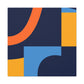 Groovy Geometry - Midcentury - Canvas