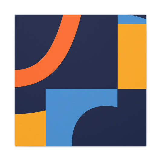 Groovy Geometry - Midcentury - Canvas