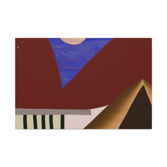 Pyramid Looper - Midcentury Canvas