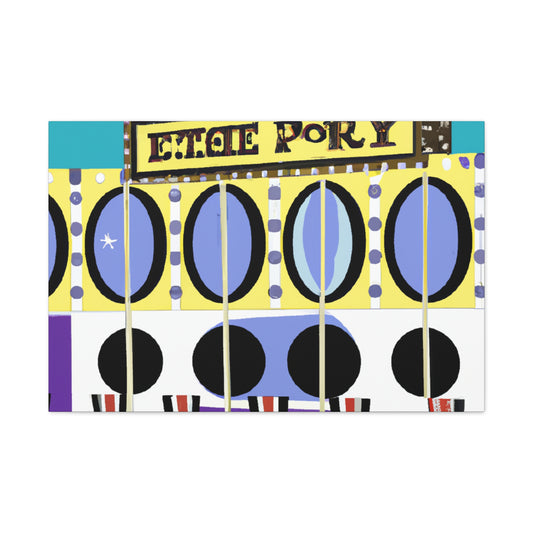Kwik-Peep Mirror Shop. - Canvas - Pop Art