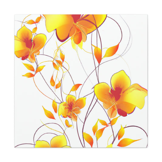 Sunshiney - Floral - Canvas