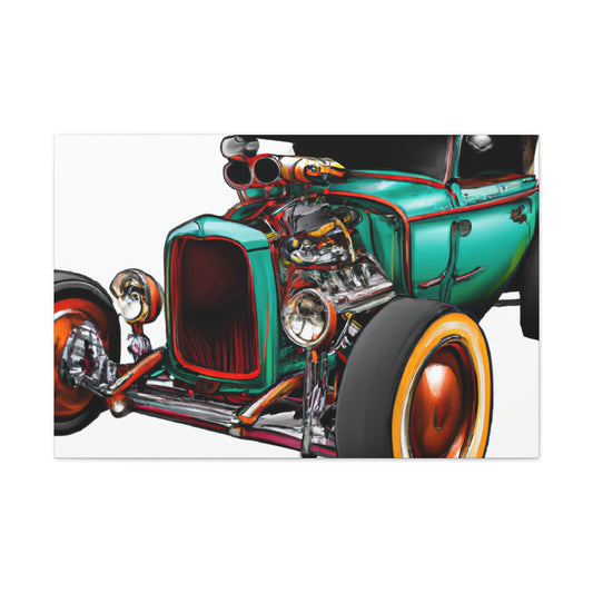 Vintage Vanguard - Automobile - Canvas