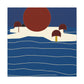 Industrial Sunrise - Midcentury - Canvas