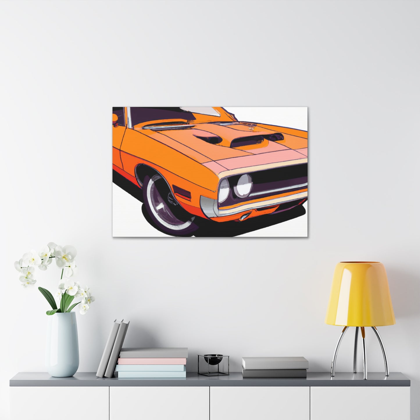 Blue Streak - Automobile - Canvas