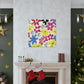"Seeded with Love" - Floral Canvas