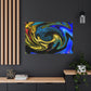 Johannes Metalswirl - Canvas- Abstract