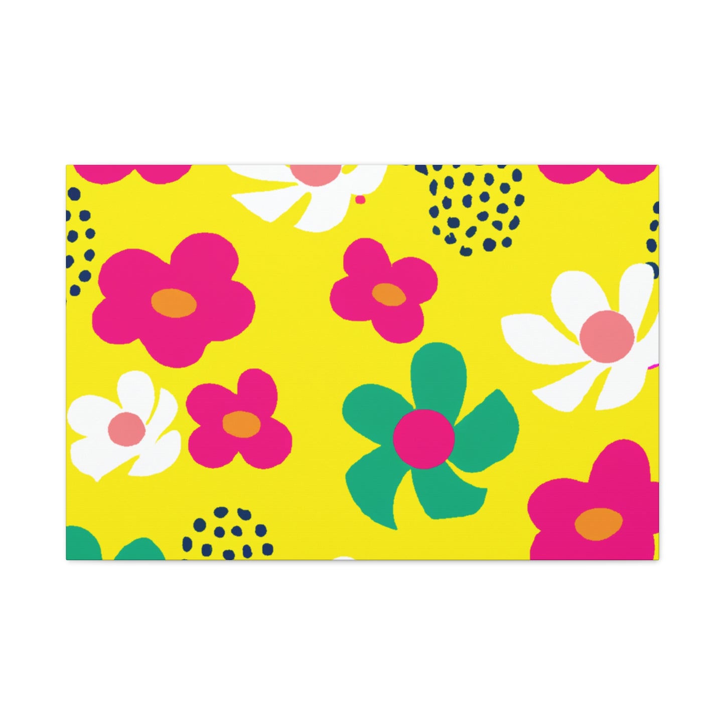 Blithely - Floral - Canvas