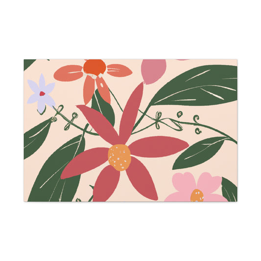 Poppyshine - Floral - Canvas