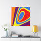 Aqua Sunray - Abstract - Canvas