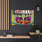 Rocket Cow Drive-In Ice Cream Parlor - Canvas Pop Art Retro Music