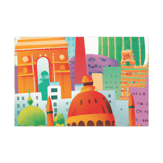 Taj Mahal - Destination India - Canvas