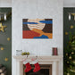 Mottled Marten - Midcentury Canvas