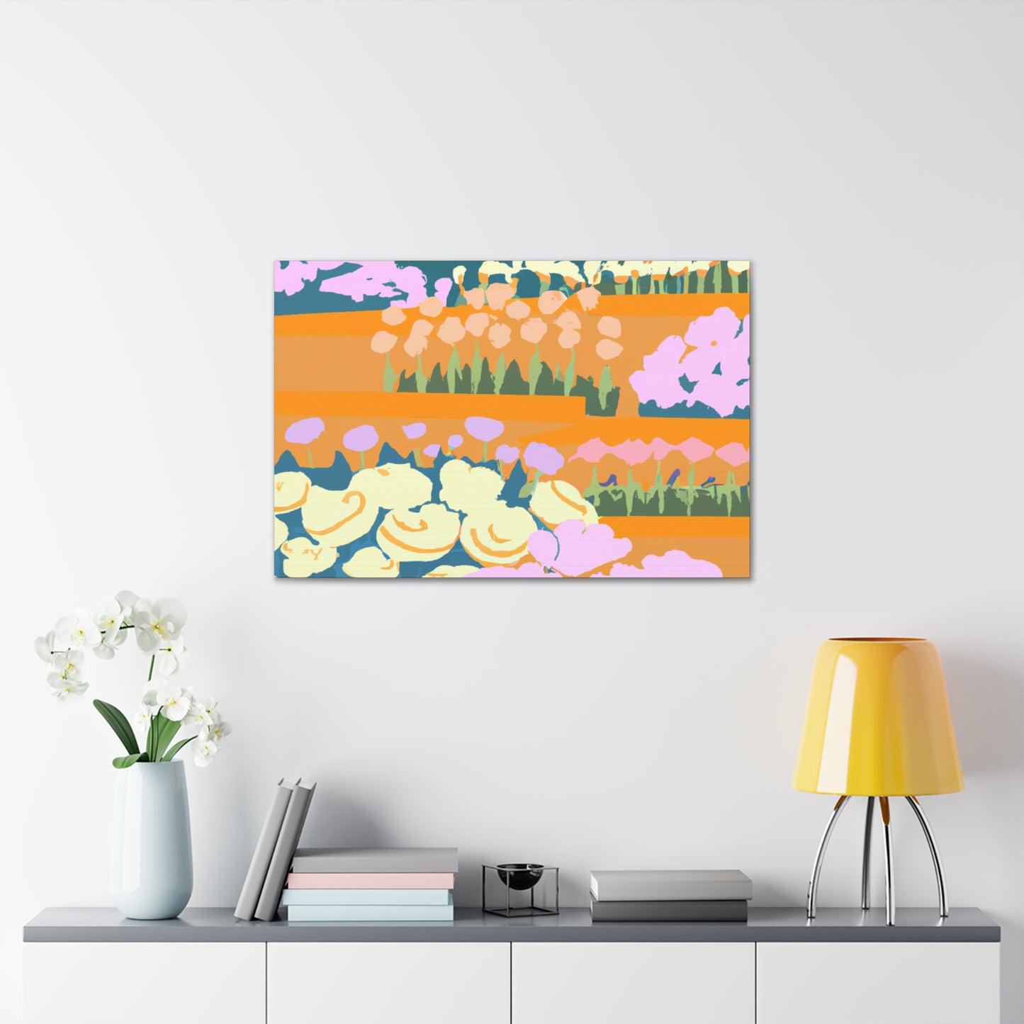 Bloomtopia-Landscape - Canvas