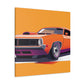 Hot Rod Boomerang - Automobile - Canvas