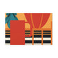 Orange Foxy. - Midcentury Canvas
