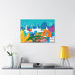 Ajanta Hills - Destination India - Canvas