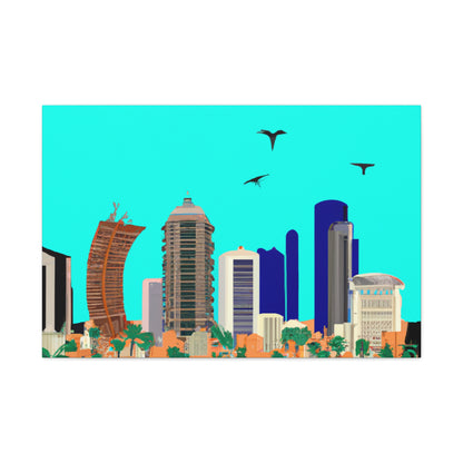 Nabatea - Middle East - Canvas