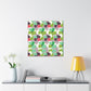 Blossom Bright - Floral - Canvas