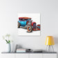 The Flaming Fury - Automobile - Canvas