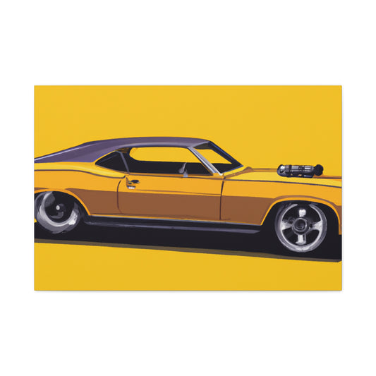 Pickup Purr - Automobile - Canvas