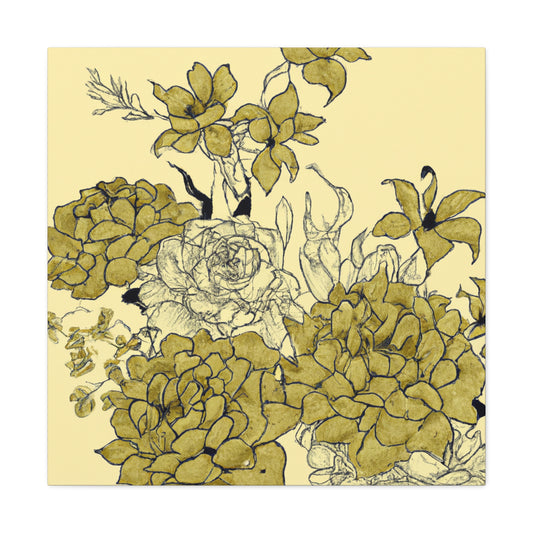 Blossomia - Floral - Canvas