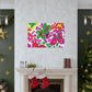 "The Bouquet of Spring's Blooms" - Floral Canvas