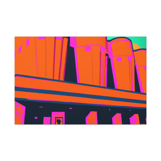 Fantasia's Orange Fifties! - Canvas - Pop Art