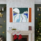 Icy Slope - Midcentury Canvas
