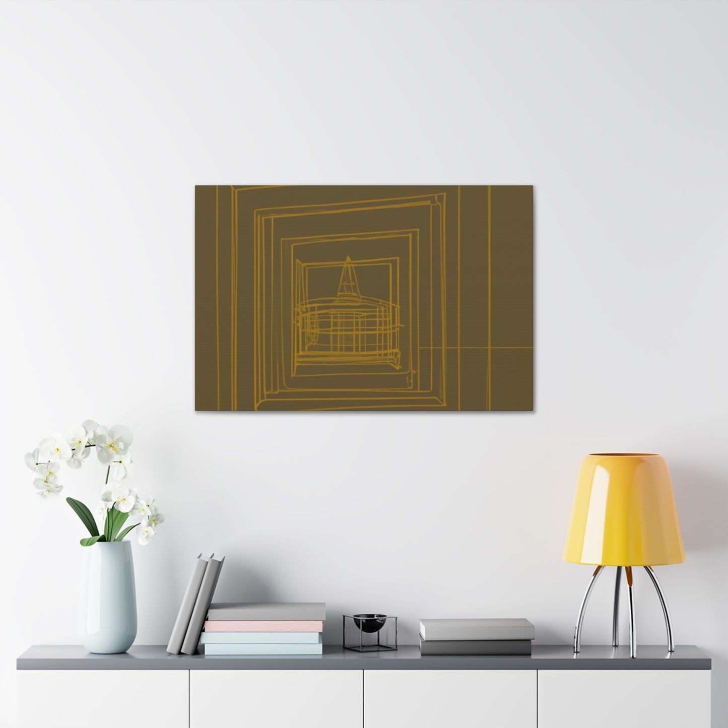 Sophia Da Vinci - Architectural Canvas