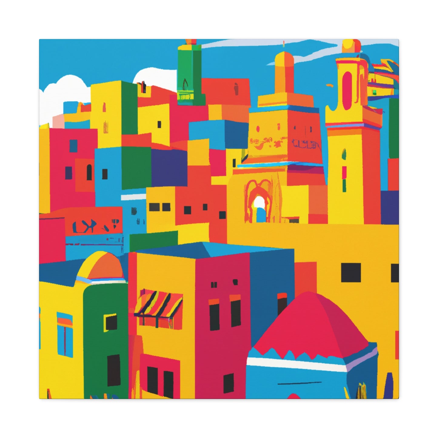 Hassan al-Mousari - Morraco - Canvas