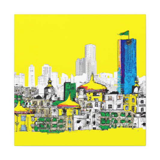 Sacred Shores - Destination India - Canvas