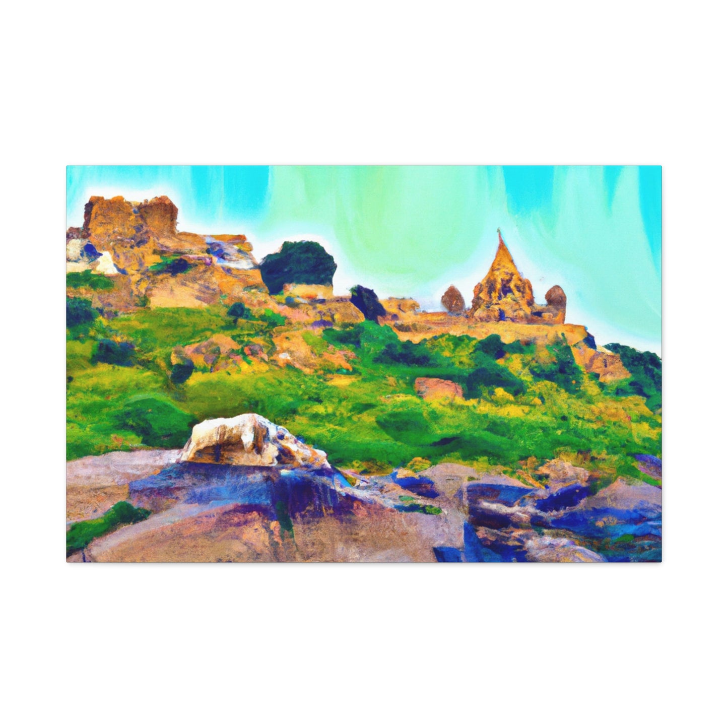 TajMahal- Destination India - Canvas