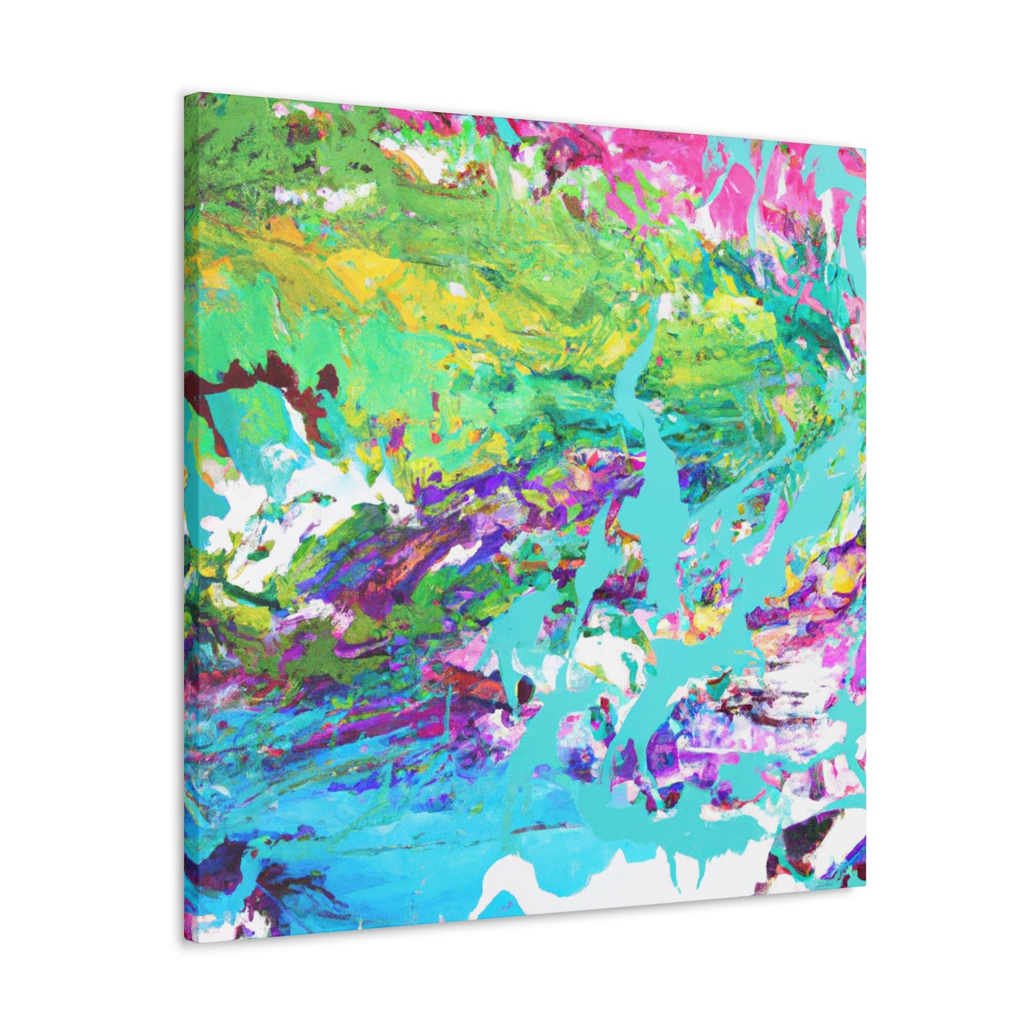 Vibrant Splendor - Abstract Canvas
