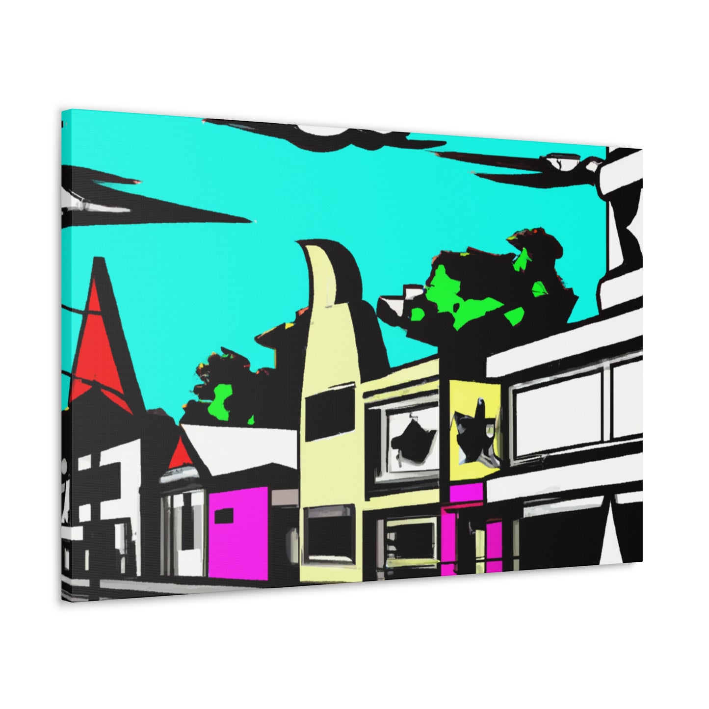 Cracker Row. - Canvas Pop Art