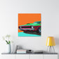 Flyin' Jalopy - Automobile - Canvas