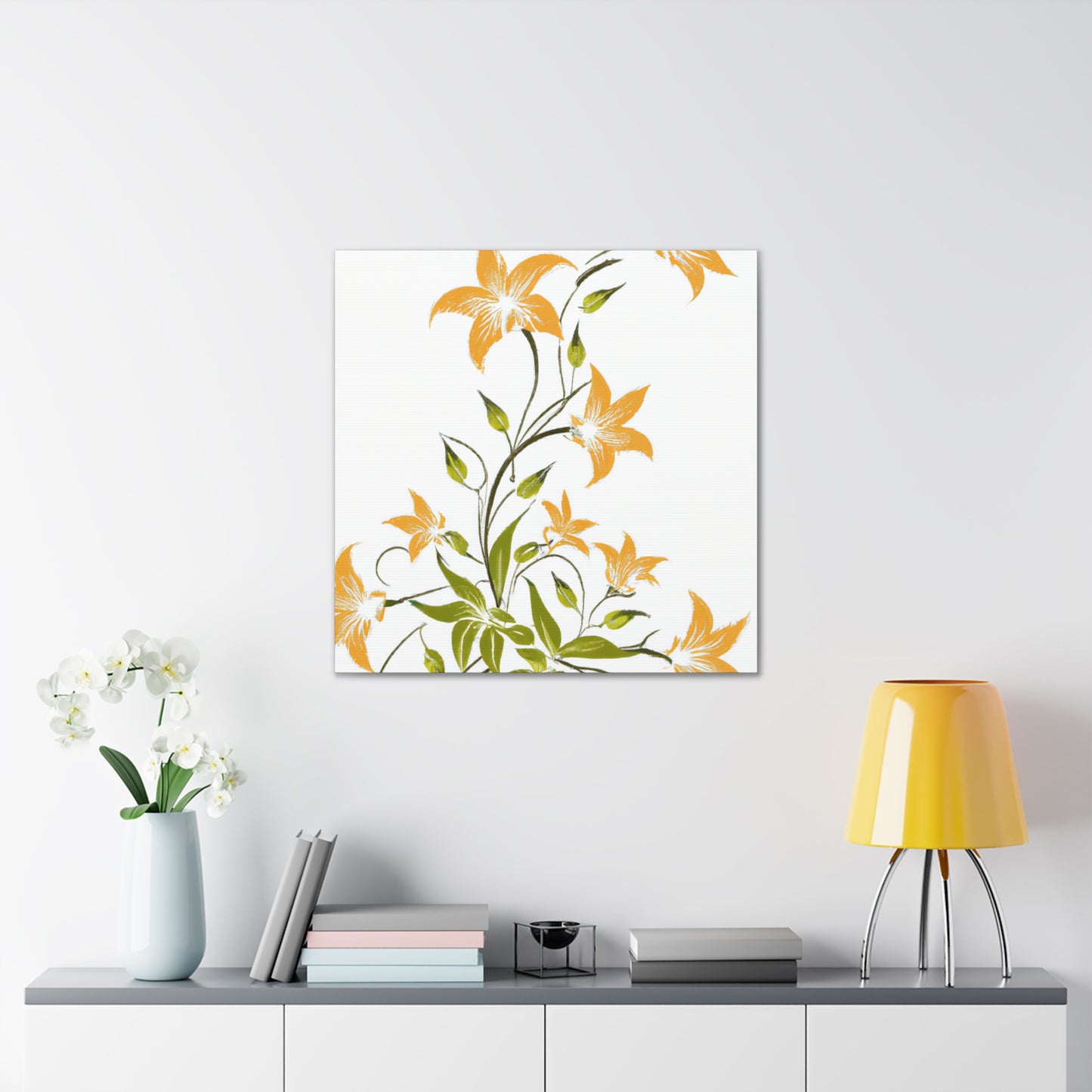 Rosebud - Floral - Canvas