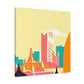 Turquoise Valley - Destination India - Canvas