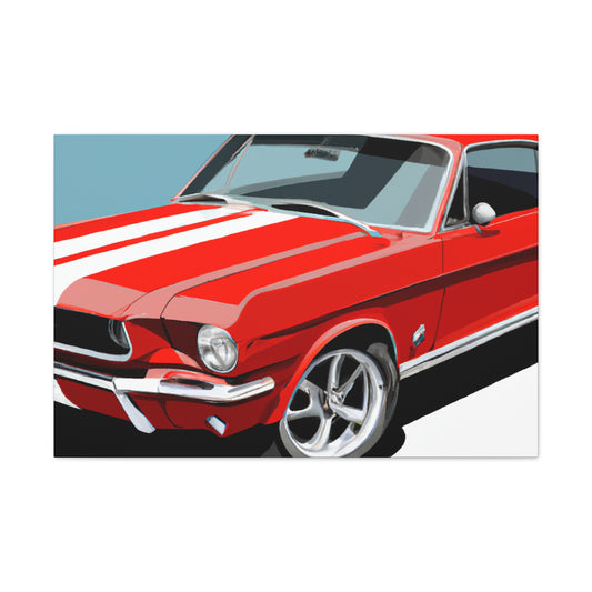 Classic Cyclone - Automobile - Canvas