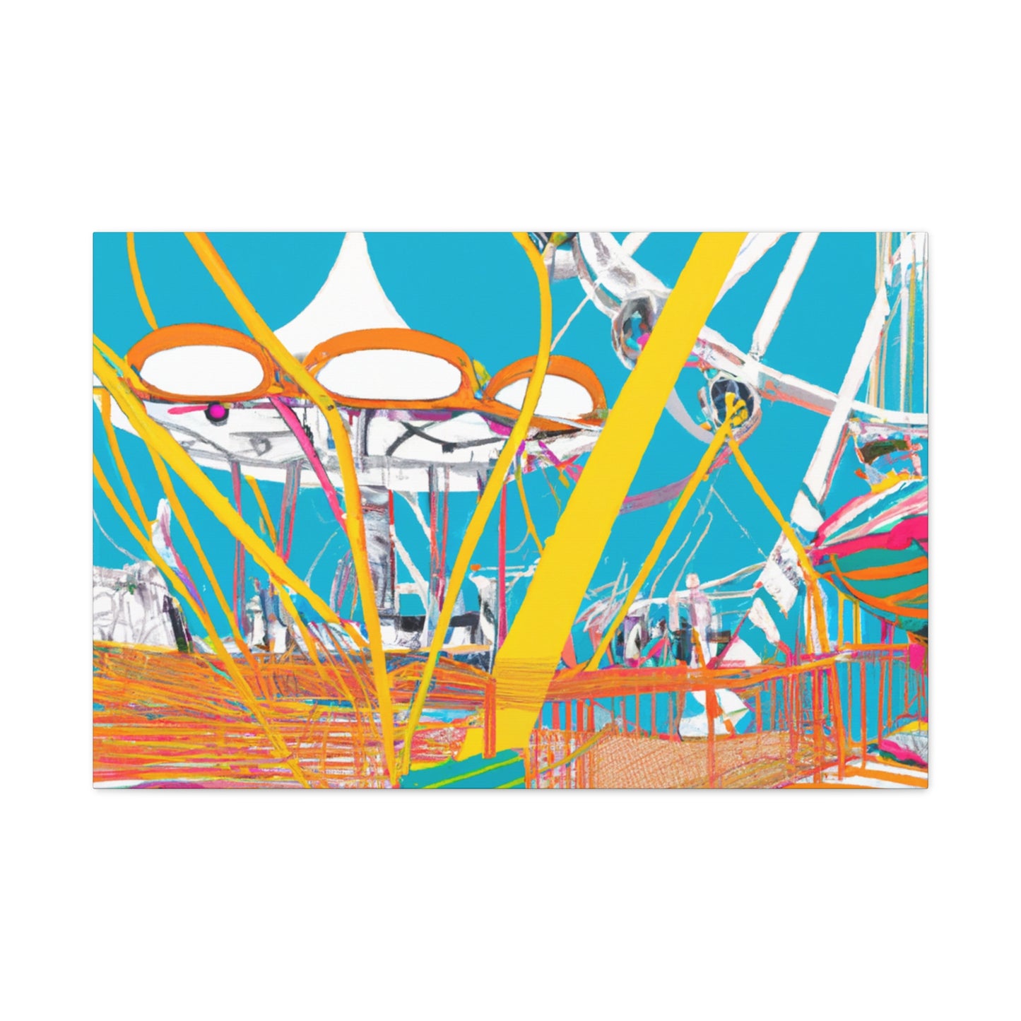 Wonderlandia - Amusement - Canvas