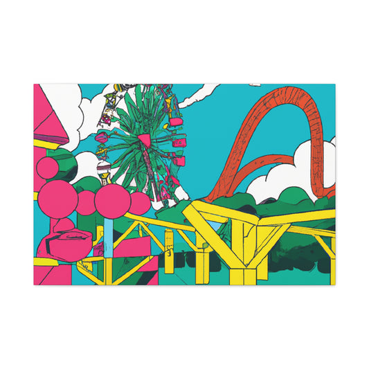 Enchanted Eden - Landscape - Amusement - Canvas