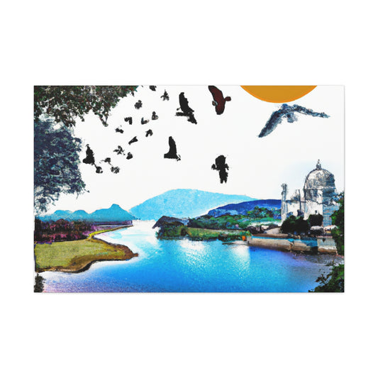 Vibrant Varanasi - Destination India - Canvas