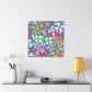 Roselle - Floral - Canvas