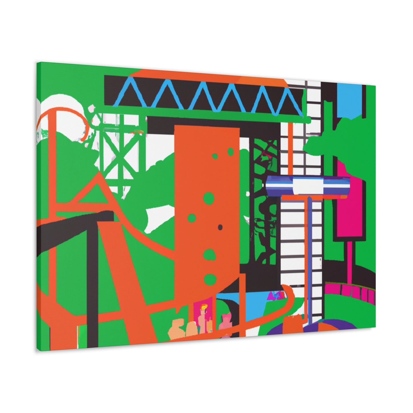 Gardenewood - Landscape - Amusement - Canvas