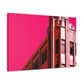 Straightup Splendor - The Visually Stunning Symmetry of Art Deco Architectural. - Canvas
